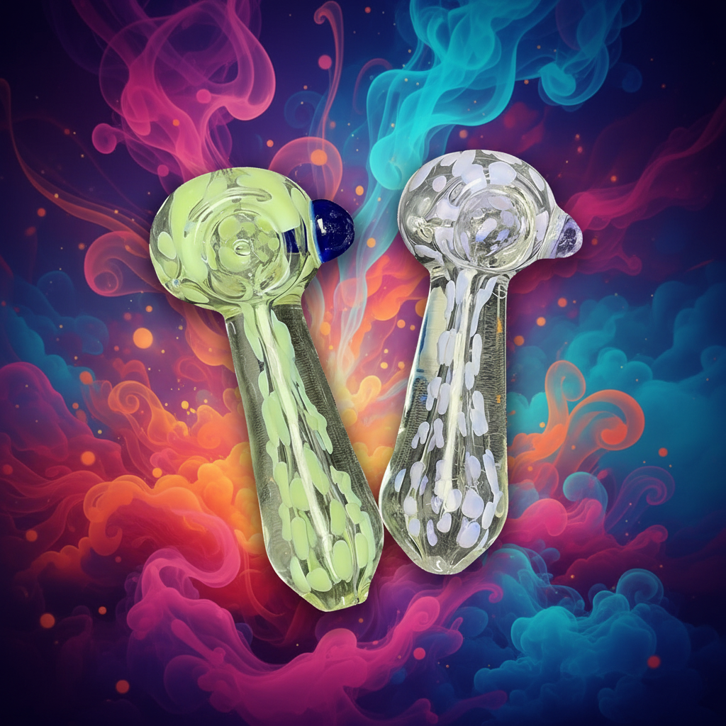 Color Dot Mix Hand Pipe Wholesale - RK Quality Glass