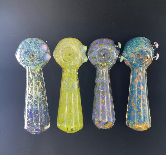 RK Quality Glass Wholesale Smoke Shop Hand Pipes - 4 Pack - RK Quality Glass