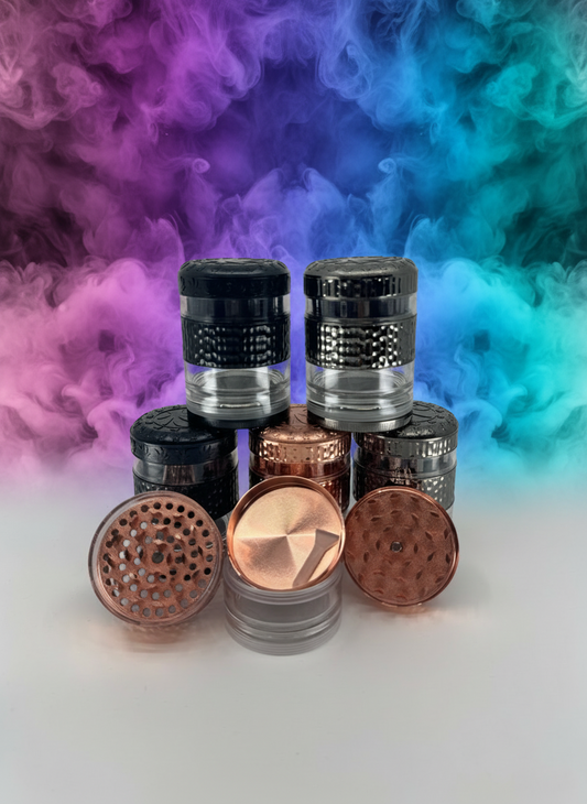 RK Quality Glass Wholesale Smokeshop Grinders Collection