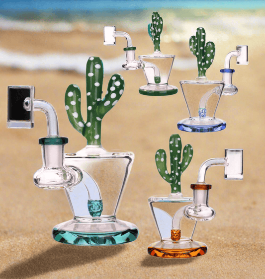 RK Quality Glass Cactus Bongs - Wholesell smokeshop - RK Quality Glass