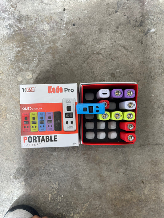 Yocan Kodo Pro Portable Battery Wholesale by RK Quality Glass - RK Quality Glass
