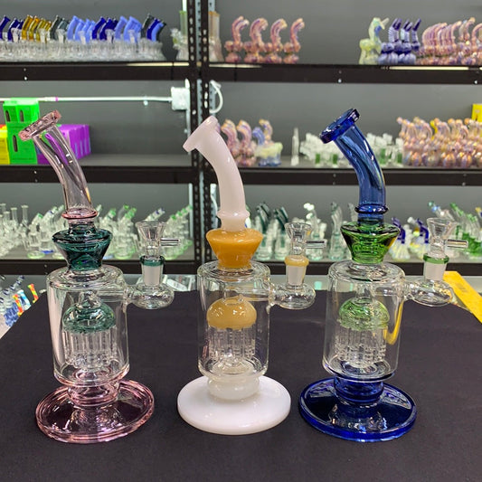 RK Quality Glass 12 Inch Tree Perc Dab Rig - Premium Quality - RK Quality Glass