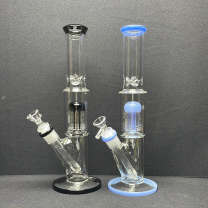 RK Quality Glass 12 Inch Tree Perc Water Bong - RK Quality Glass