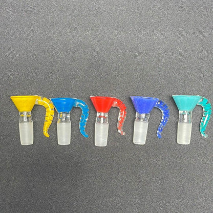 RK Quality Glass 14mm Glass Horn Bowl for Bongs - RK Quality Glass