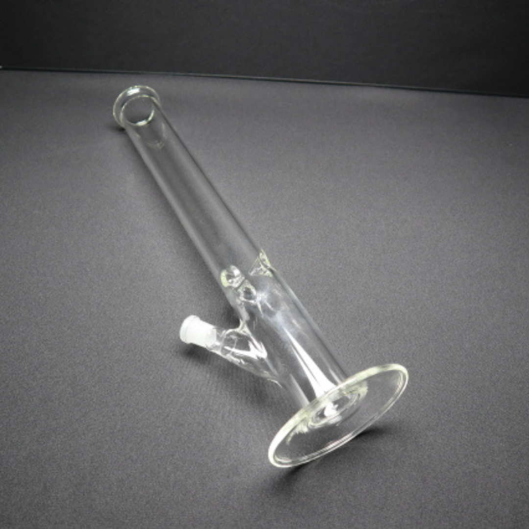 203 18RKQG 18" 5mm clear straight water bong