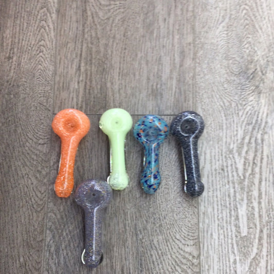 RK Quality Glass 3 Inch Glass Hand Pipe - Colorful Design - RK Quality Glass