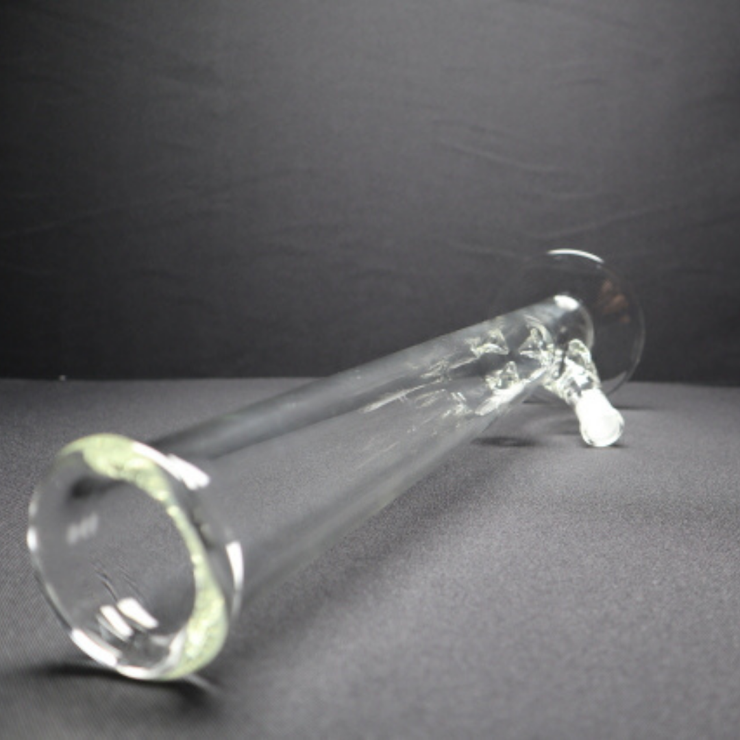 203 18RKQG 18" 5mm clear straight water bong