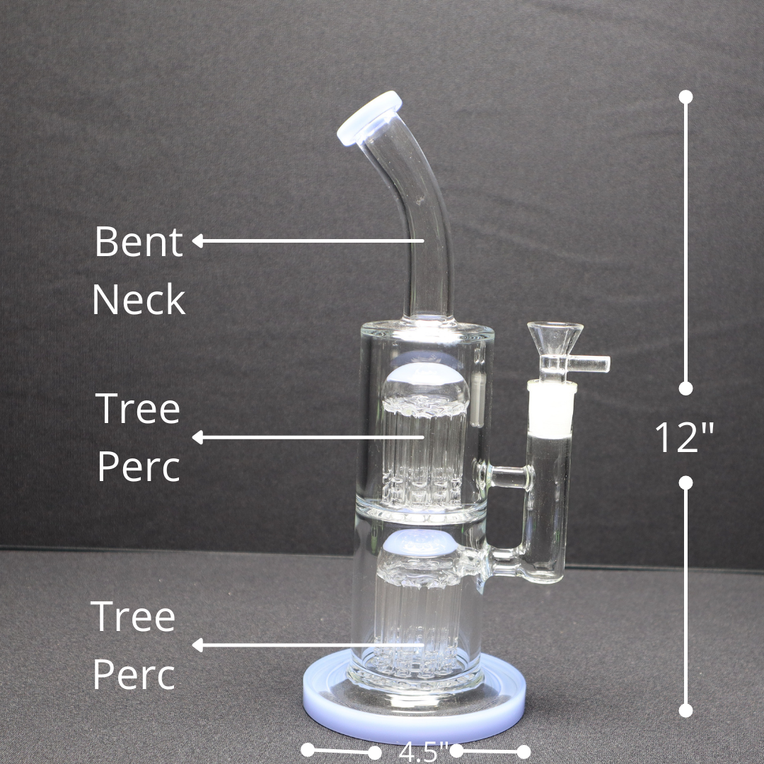 137 30RKQG 12" dual tree perc bent neck rig