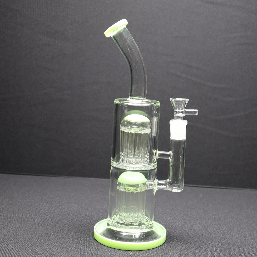 137 30RKQG 12" dual tree perc bent neck rig