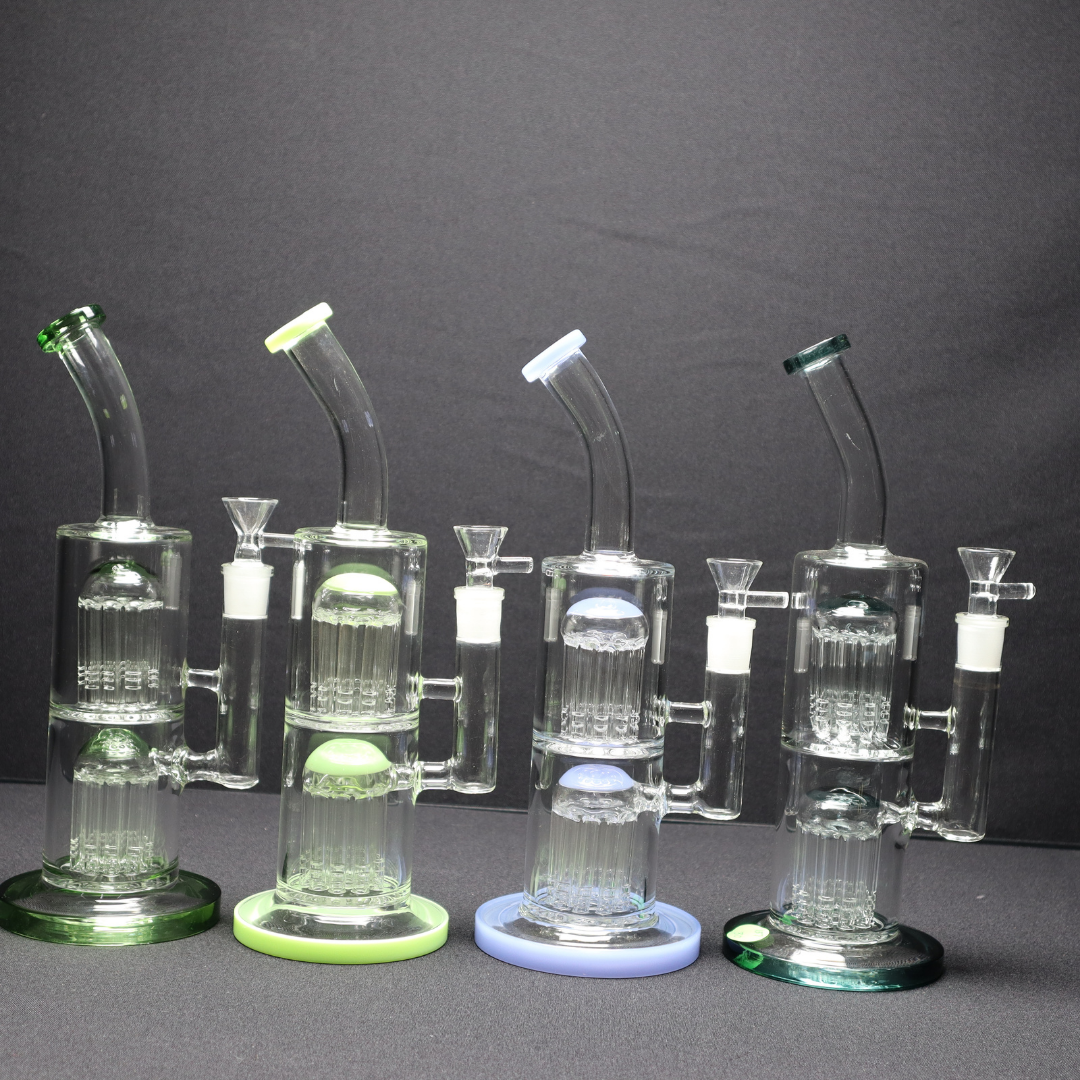 137 30RKQG 12" dual tree perc bent neck rig