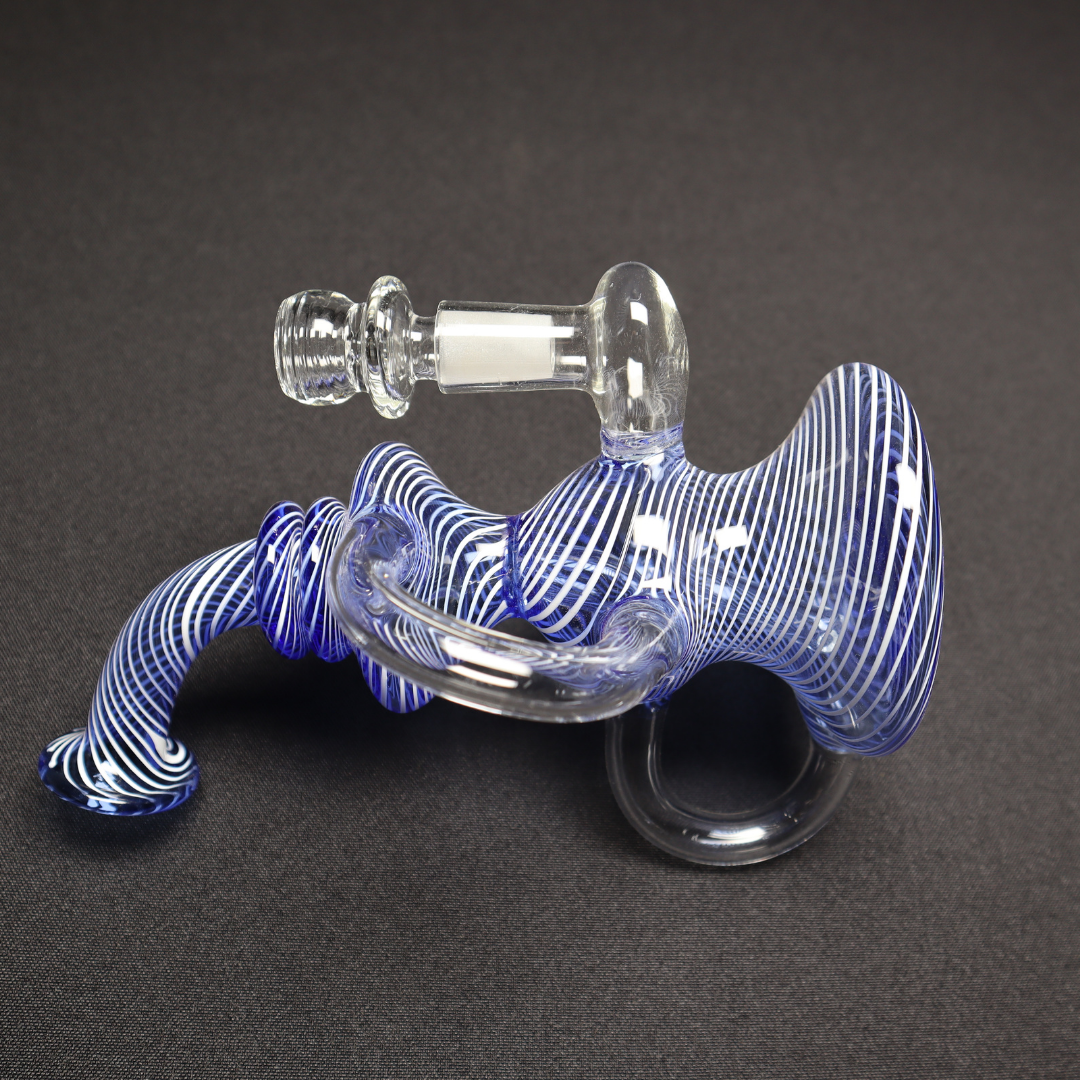 206 24RKQG 10" zebra pattern recycler