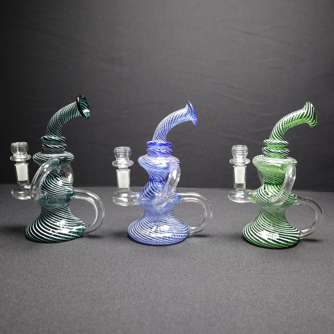 206 24RKQG 10" zebra pattern recycler