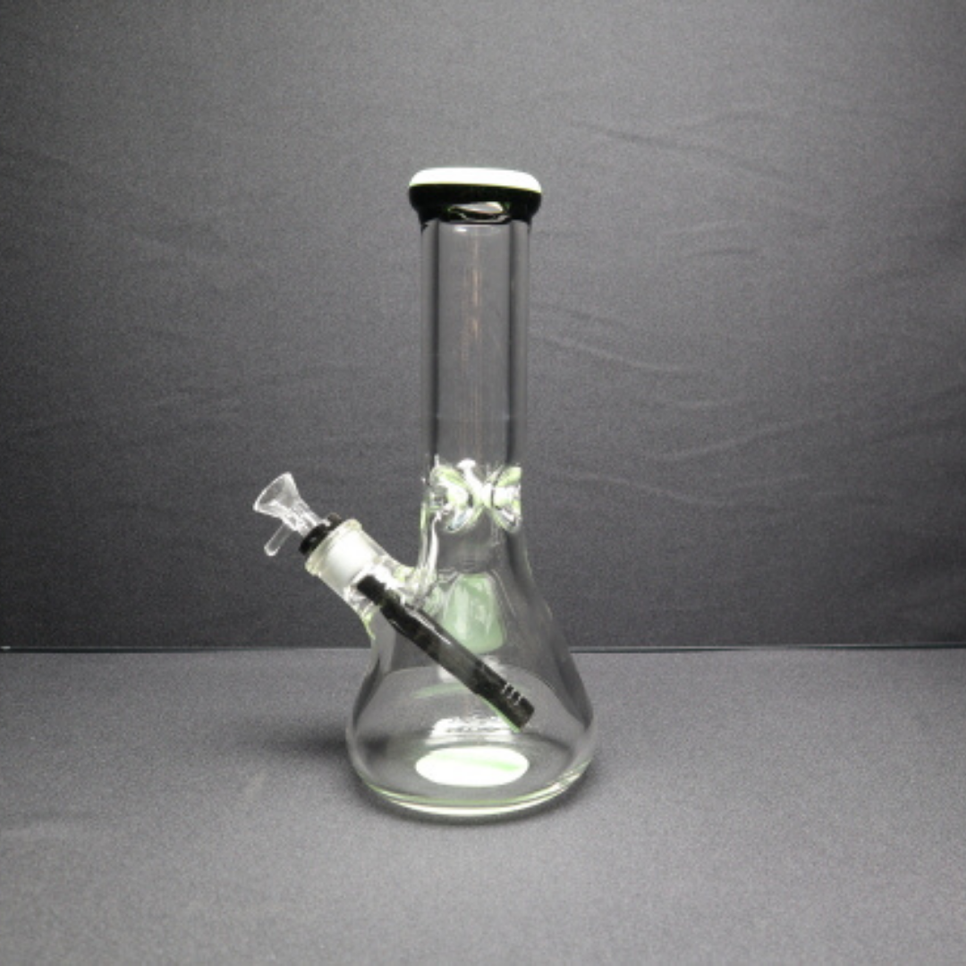 149 30RKQG 12" 9mm color mouth beaker bong