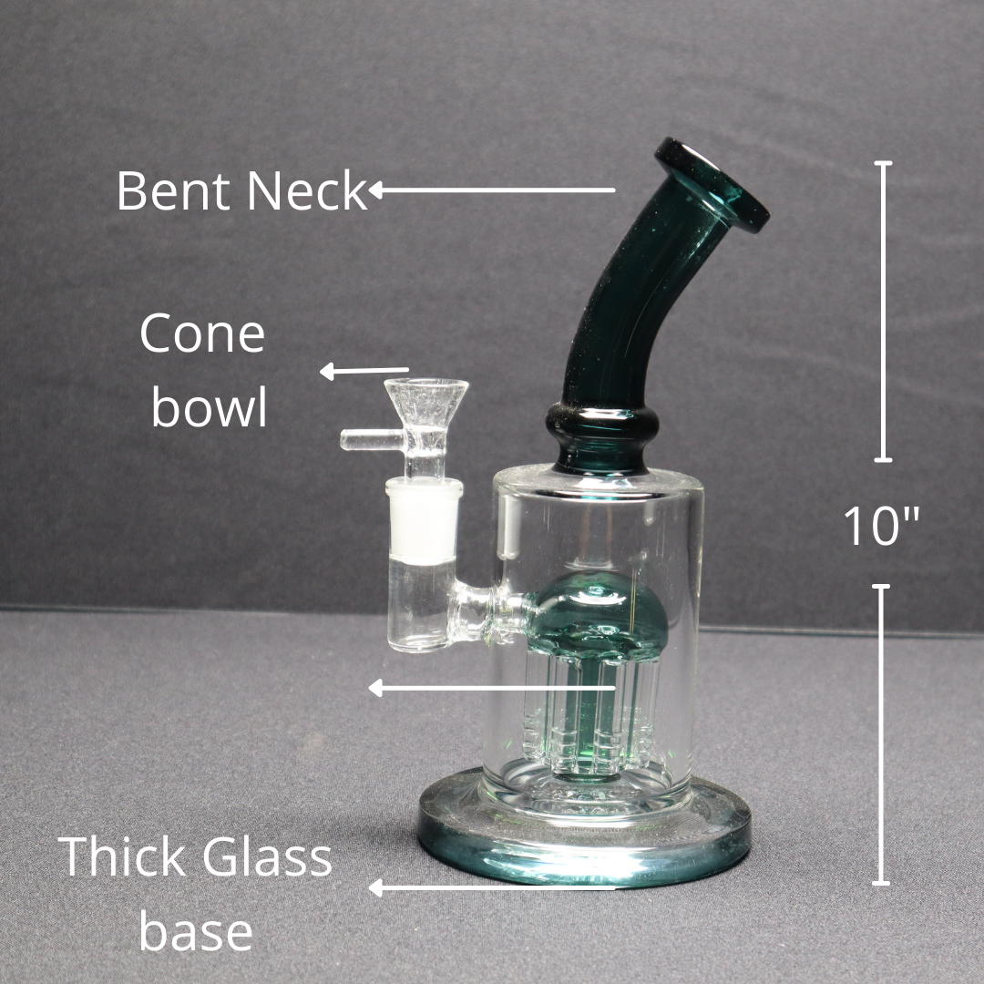 143 25RKQG 10" tree perc beaker