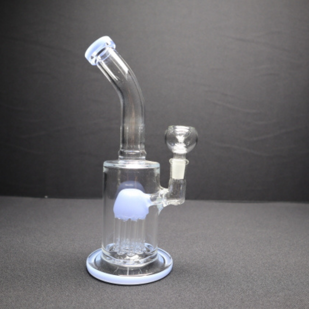 187  19RKQG 10" tree perc bent dab rig