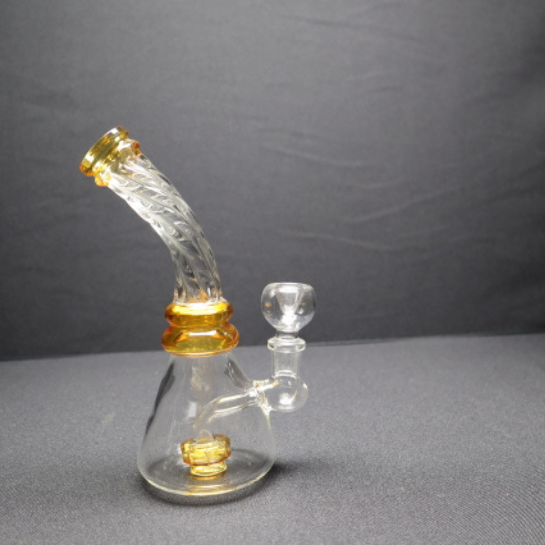 172 12RKQG 6" shower head perc twisted neck rig