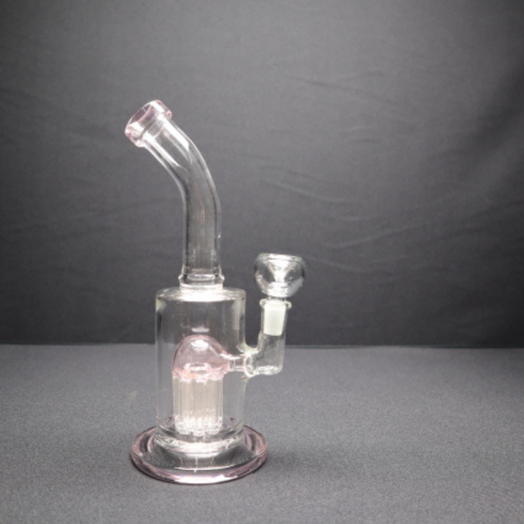 187  19RKQG 10" tree perc bent dab rig