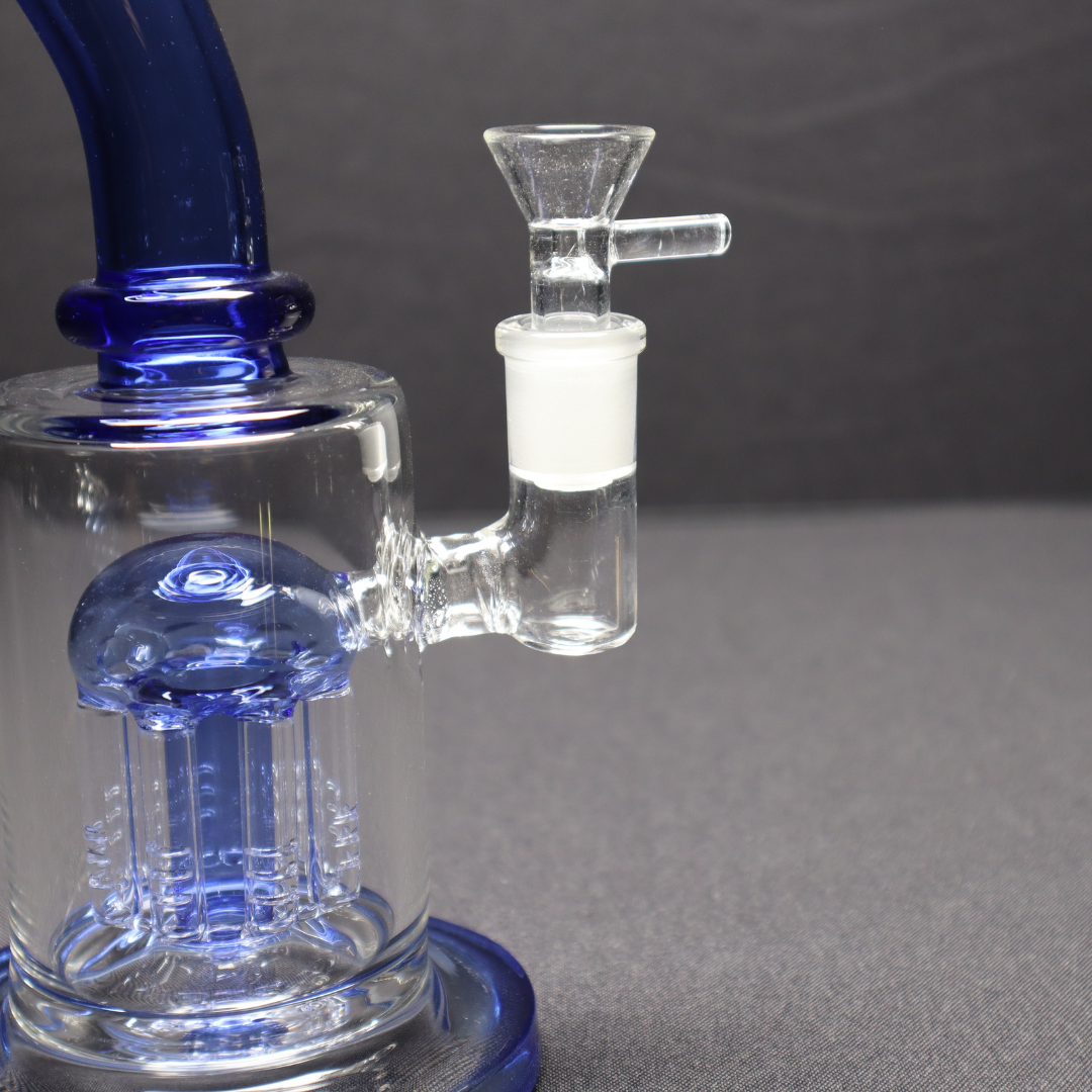 RK Quality Glass 9 Inch Tree Perc Dab Rig - Premium Design - RK Quality Glass
