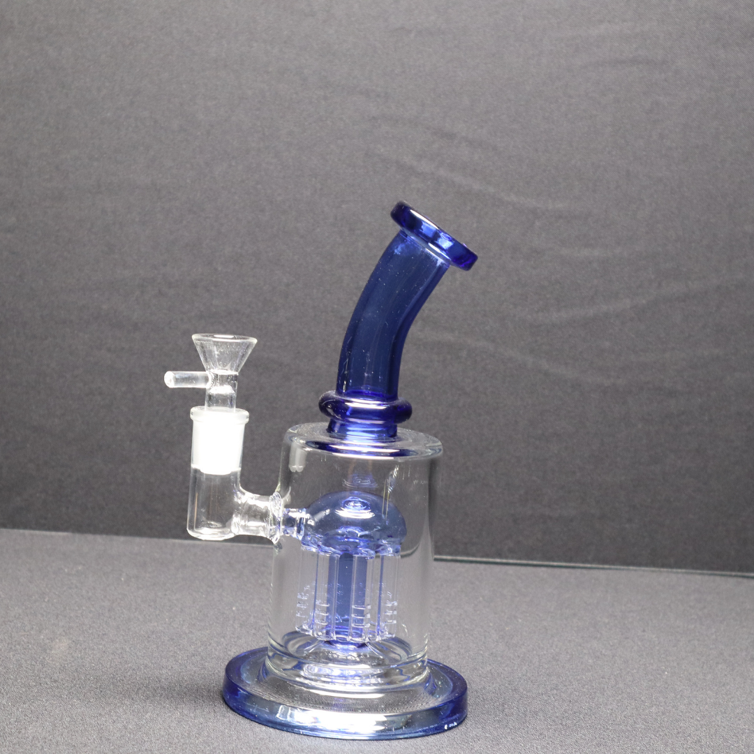 RK Quality Glass 9 Inch Tree Perc Dab Rig - Premium Design - RK Quality Glass