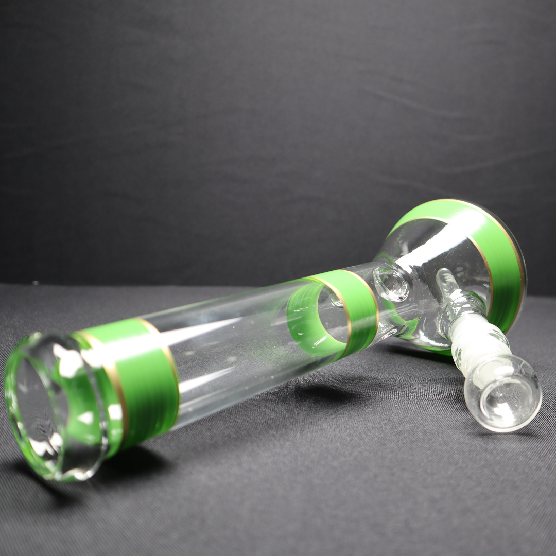 208 15RKQG 10" color strip beaker bong