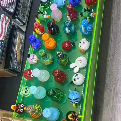 RK Quality Glass Colorful Airflow Carb Cap for Dab Rigs - RK Quality Glass