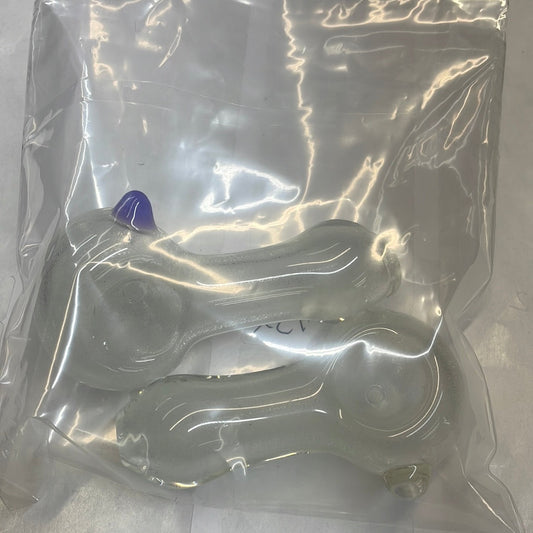 RK Quality Glass Glow in the Dark Hand Pipe Set - RK Quality Glass