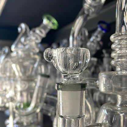 14mm High Quality Bowl clear - BL118 - RK Quality Glass