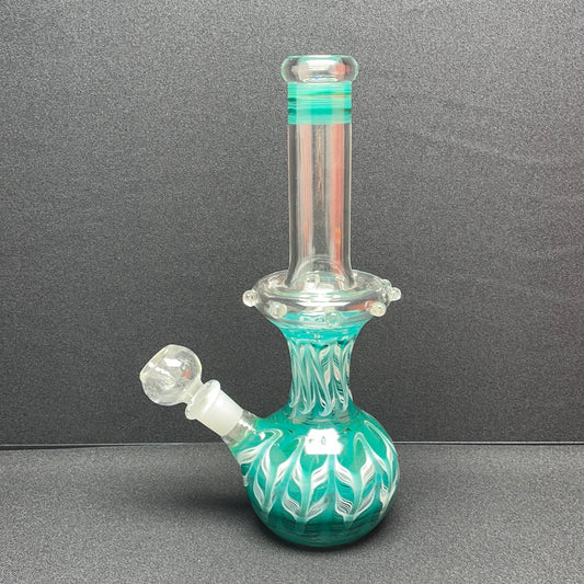 343 R6 12” color glass beaker