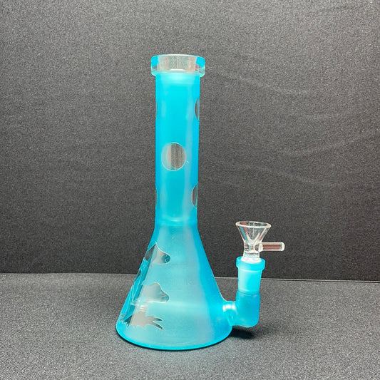 264 15RKQG 8” glow in the dark inline perc