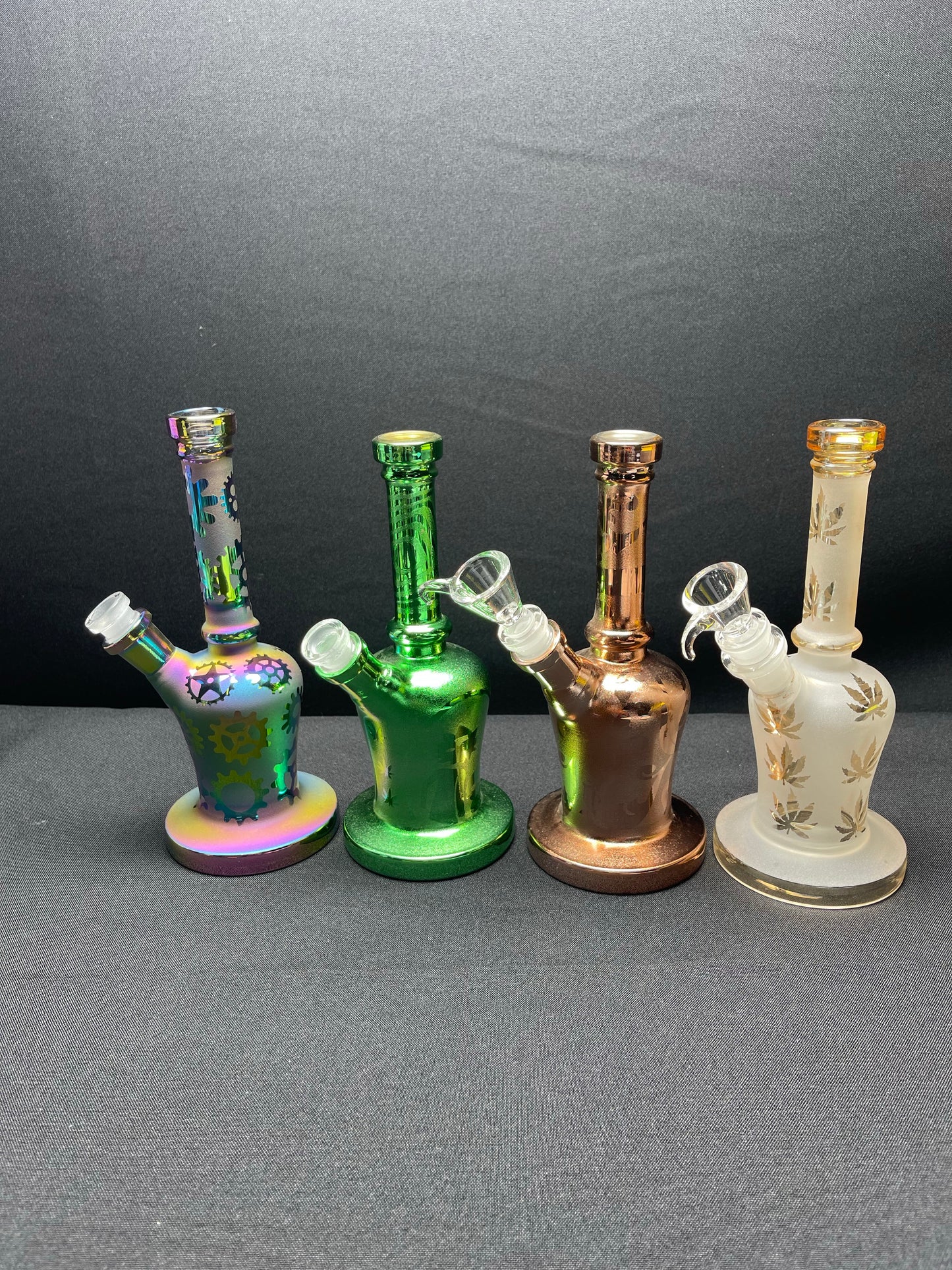 704 RKQG16 8” frosted dab rig