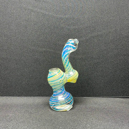 Color twisting art mini bubbler - MBU02 - RK Quality Glass