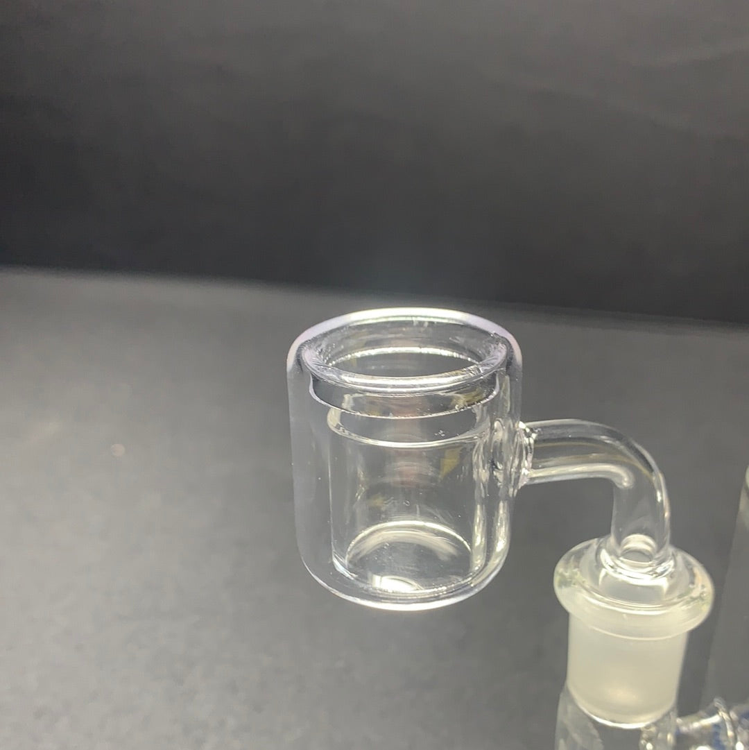 225 5RKQG 90 degree double quartz Banger