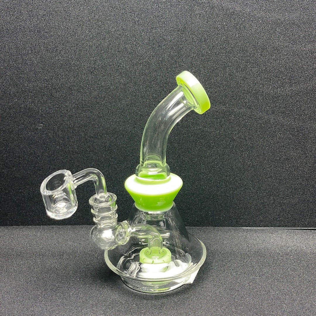 562 RKQG 6”12 slime color dab rig