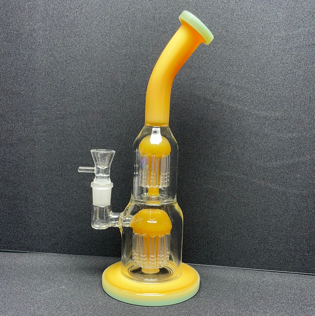 416 12” dual tree perc color tube rig