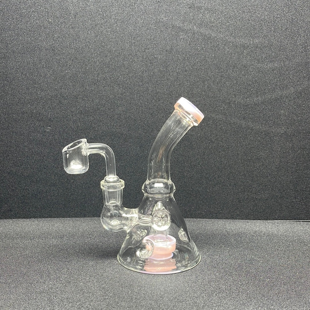 563 RKQG 6” 10 shower head dab rig