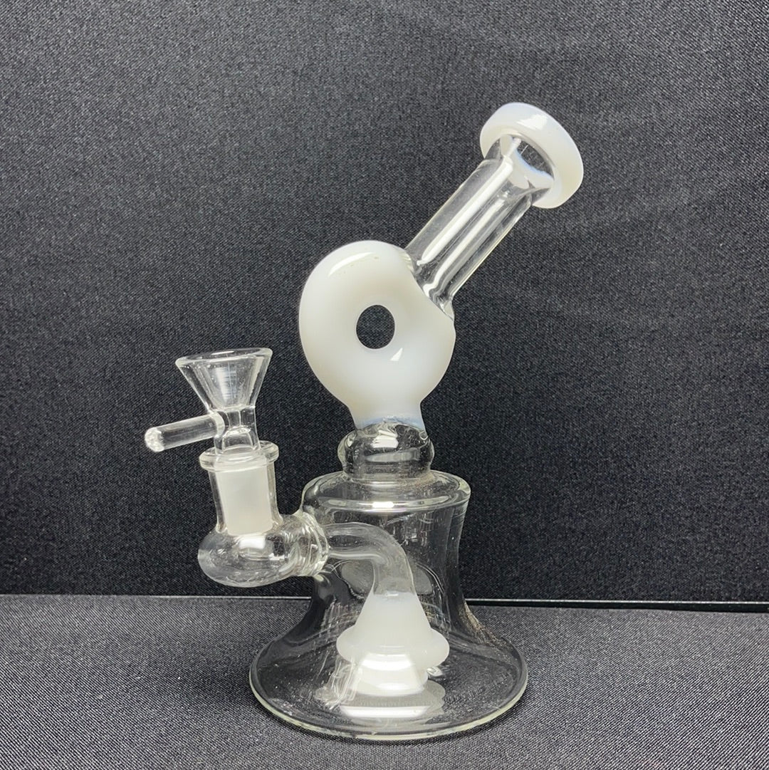 465RKQG10 6” donut shower head dab rig