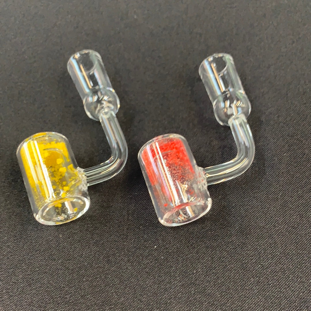 256 4RKQG 14mm female glow in the dark quartz Banger