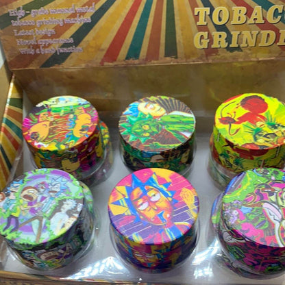 Design Art tobacco Grinder - GR108 - RK Quality Glass