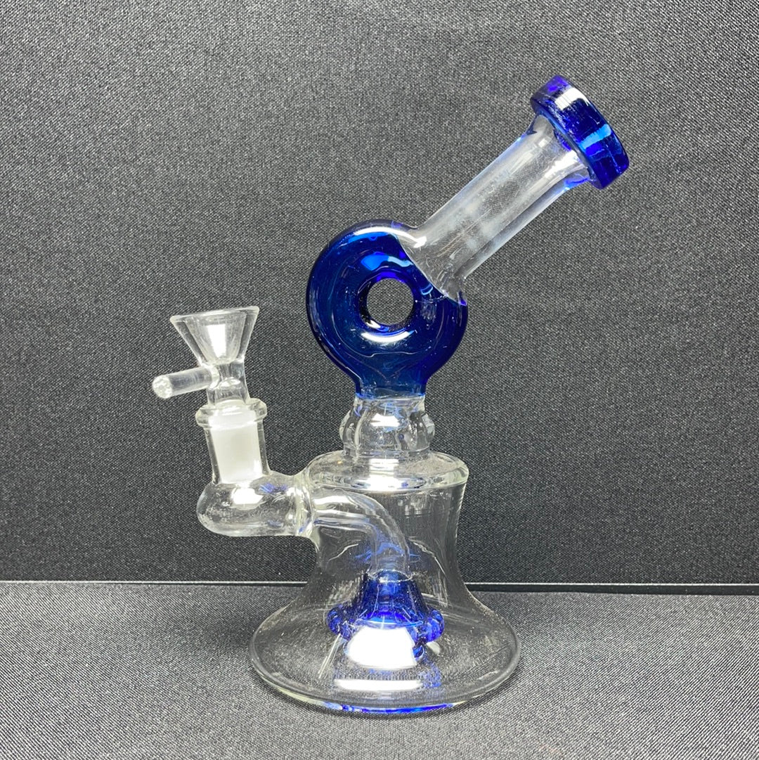 465RKQG10 6” donut shower head dab rig