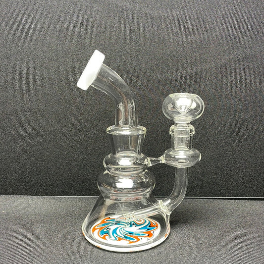 609 6” color base glass rig