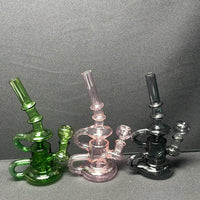 610 10” color glass recycler