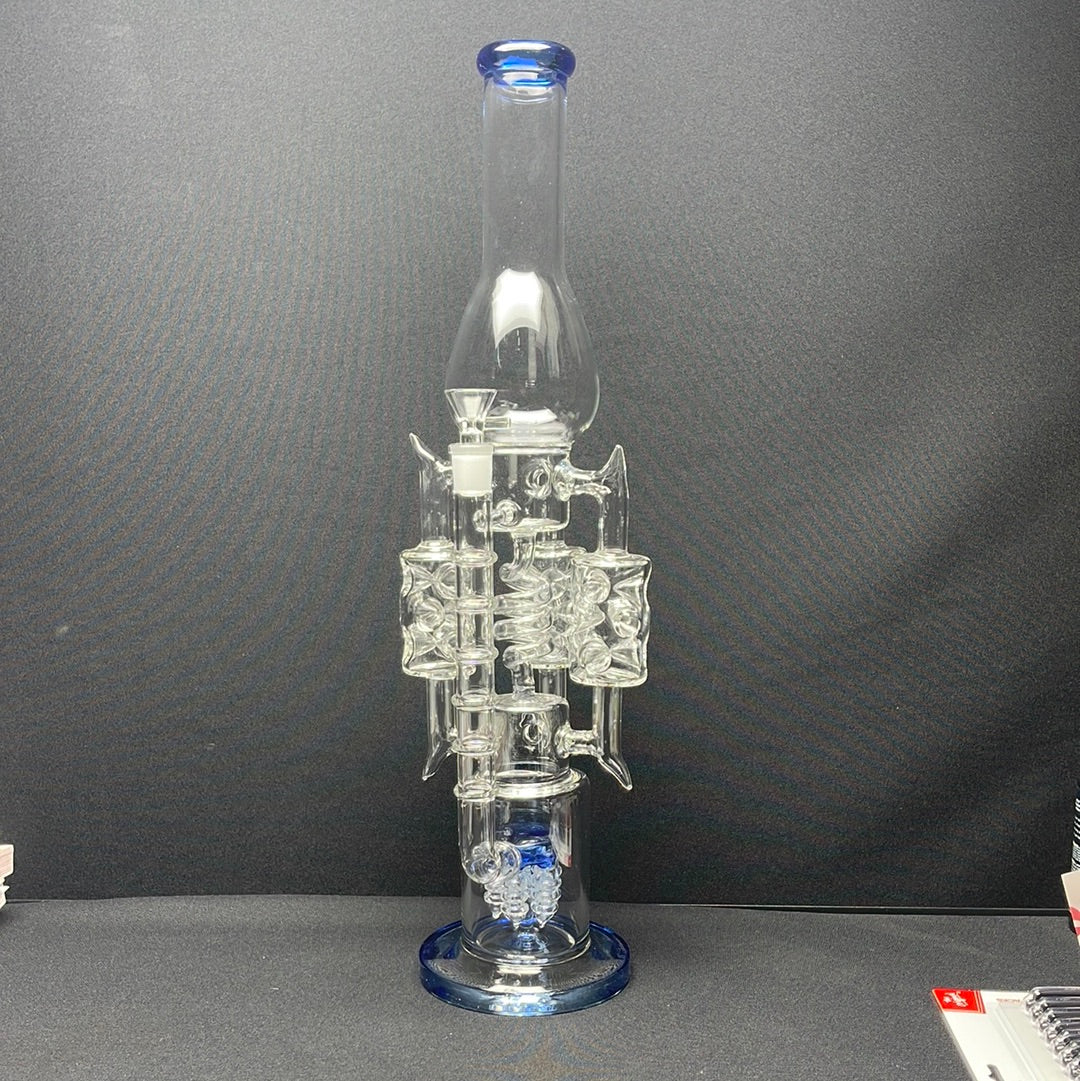 578 RKQG65 20” tall multi silinder recycle water bong DY226