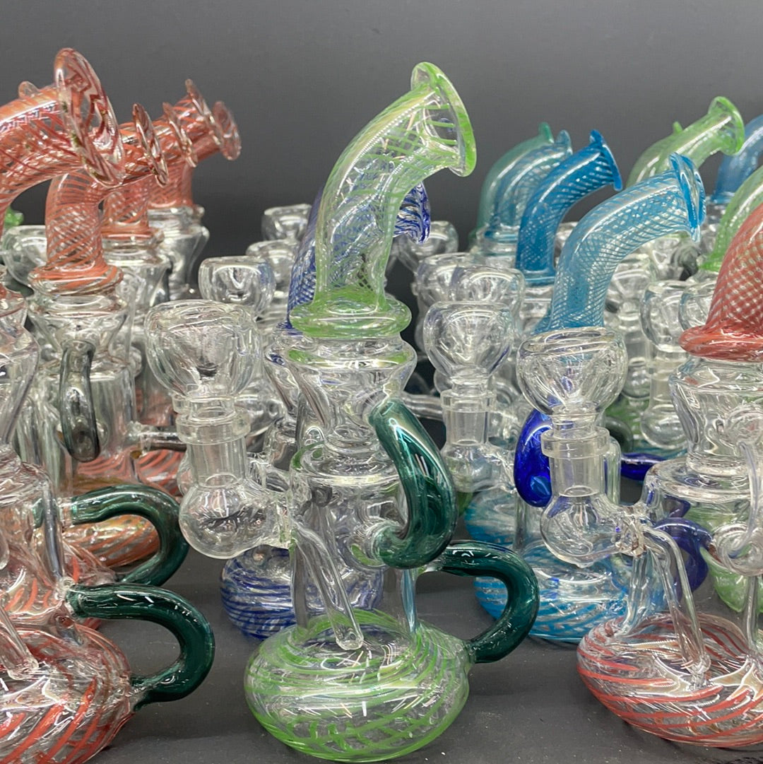 485 color glass recycle rig