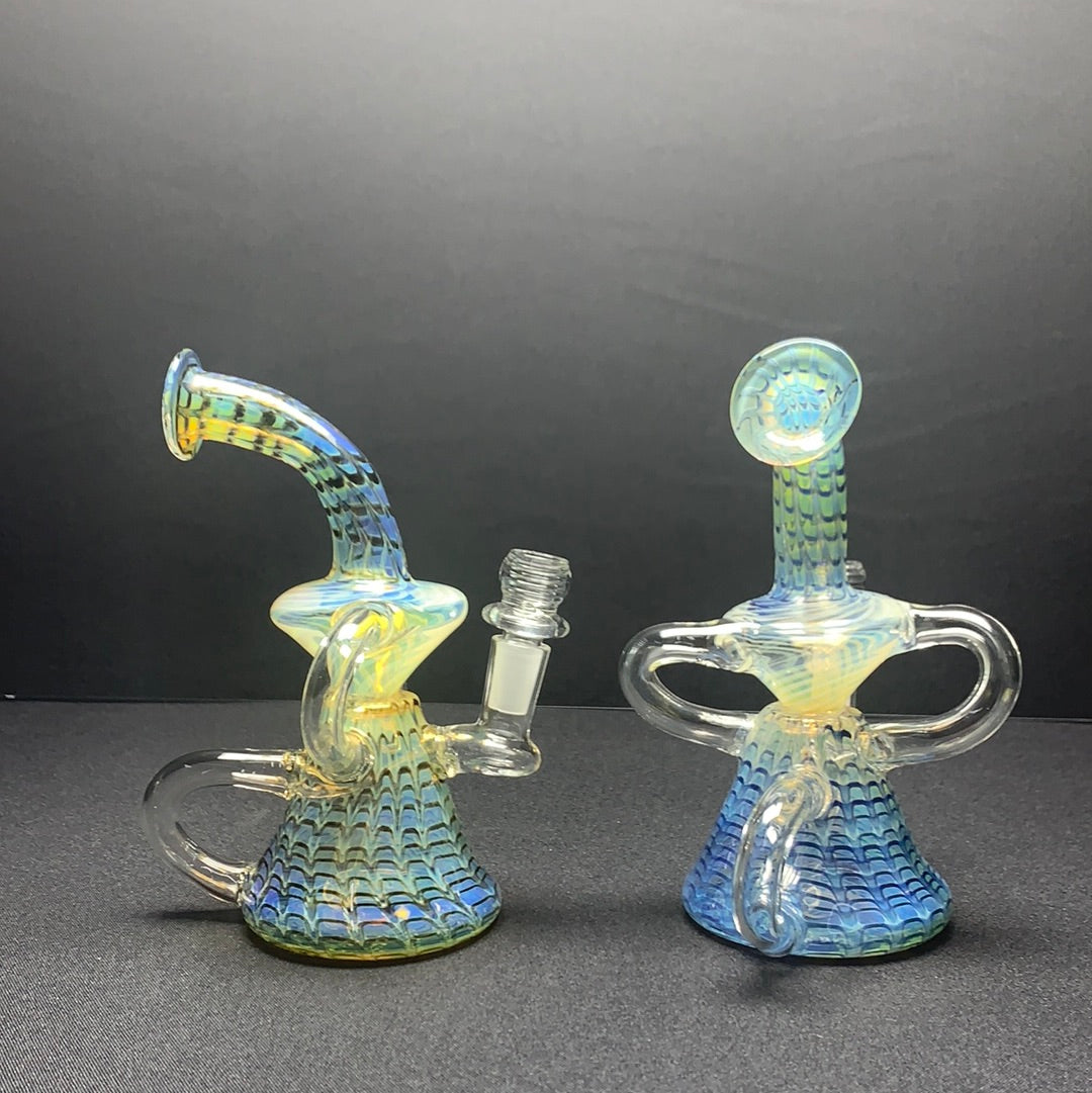 216 24RKQG 10” recycling dab rig