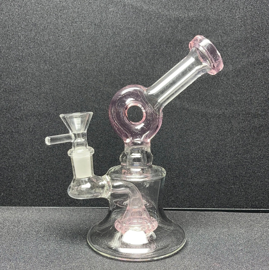 465RKQG10 6” donut shower head dab rig