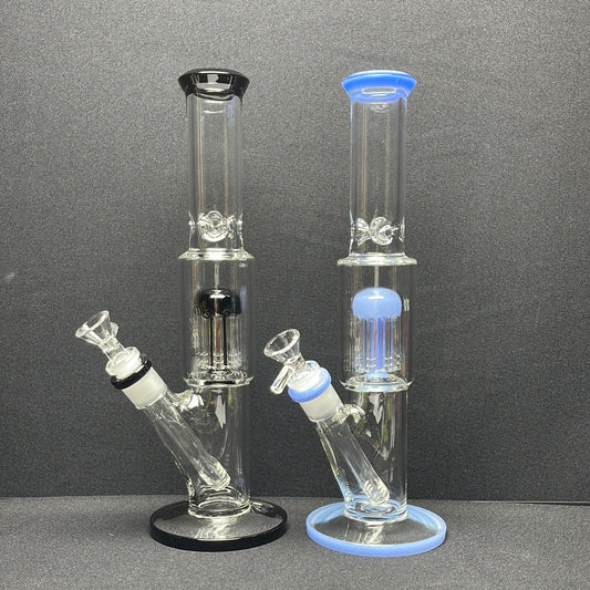 525 RKQG 23 12” tree perc straight water pipe