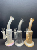 619 10” / 24 frosted carbing dab rig