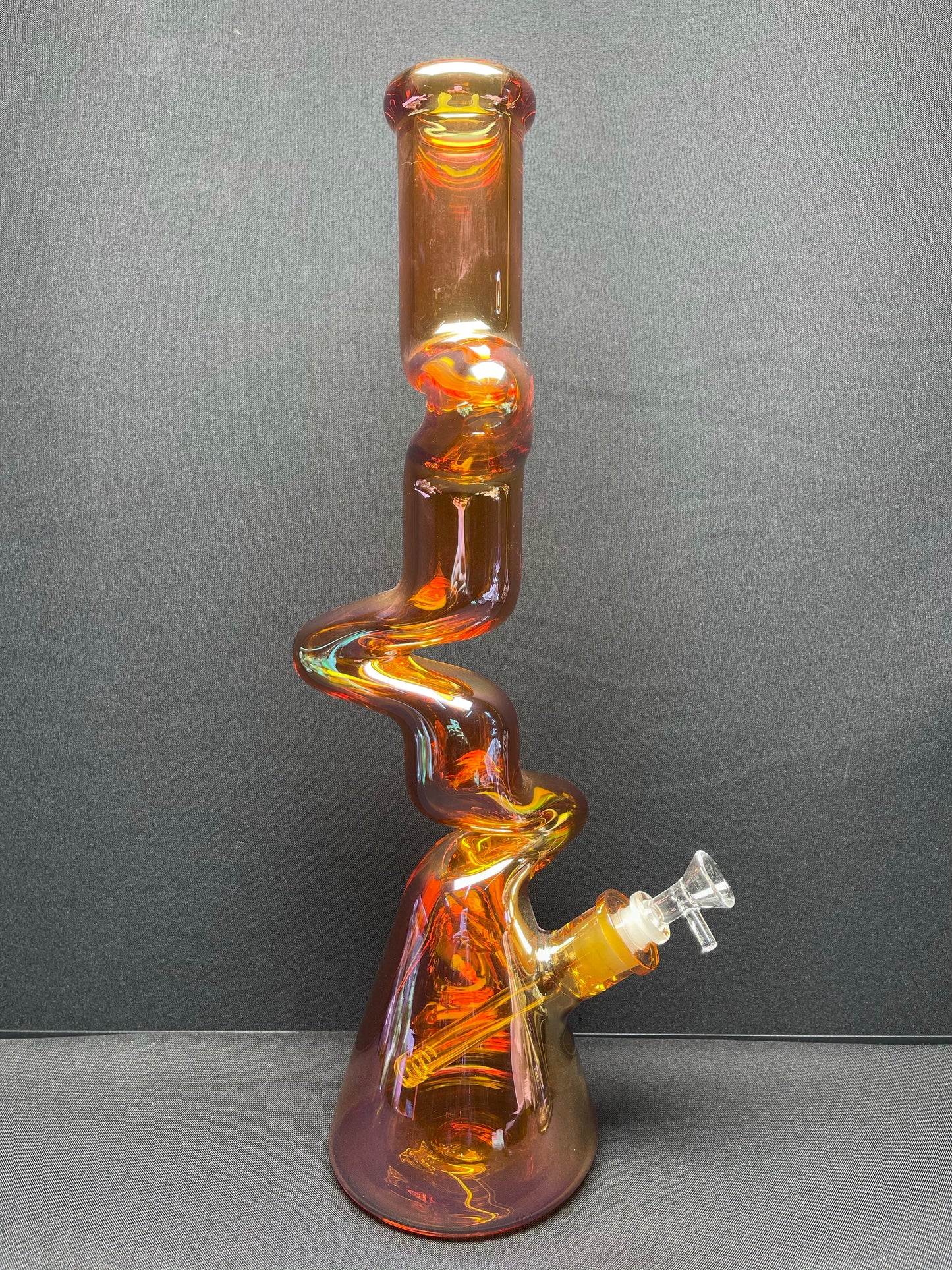 RKQG 479 18”tall 3 zooks matalic beaker bong