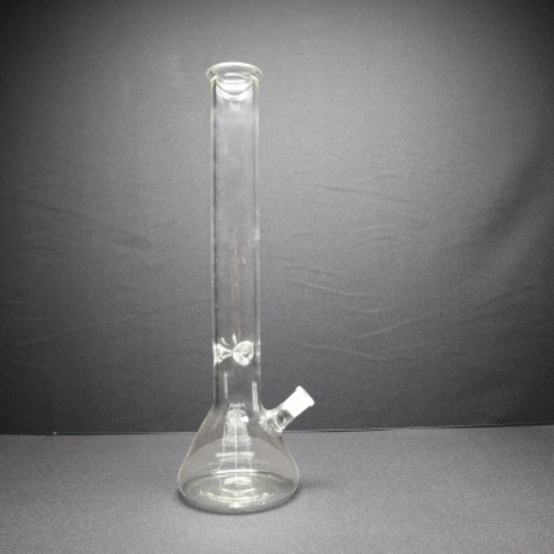 Sleek and clear glass bong from RK Quality Glass, ideal for wholesale glass bongs USA