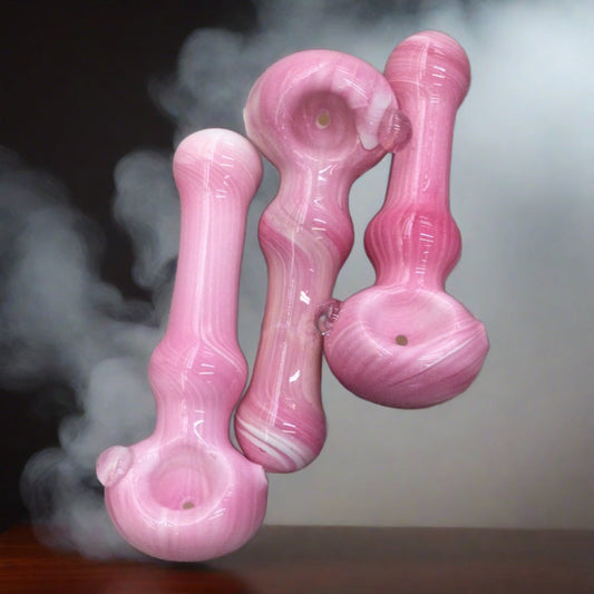 RK Quality Glass Wholesale Smokeshop Pink Pipes Set - RK Quality Glass